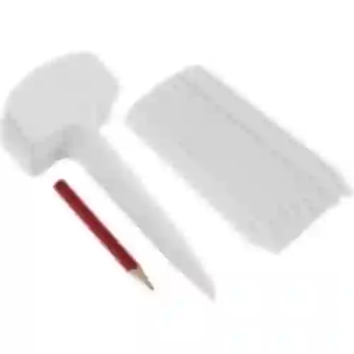 Etichette per descrivere piante + matita mix 10+20 pz.