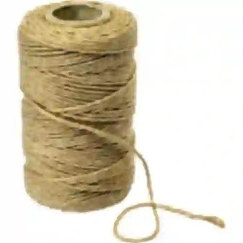Fili per salumi grigi in cotone (240°C) 75 m