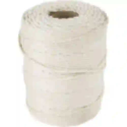 Fili per salumi in cotone bianchi (240°C) 55 m