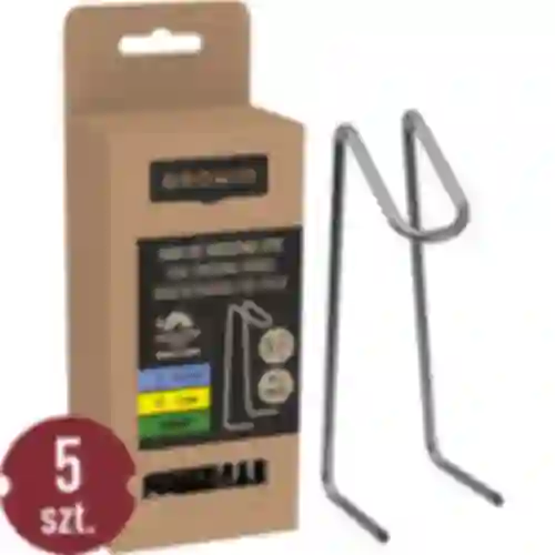 Ganci per affumicatura pesce - doppi - 5 pezzi