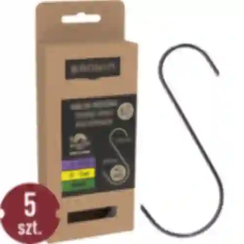 Ganci per affumicatura - S, tagliati a 45° 3mm x 150mm 5 pezzi