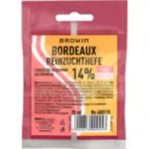 Lieviti enologici Bordeaux, 20 ml DE/EN