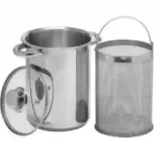 Pentola multifunzionale con cestello