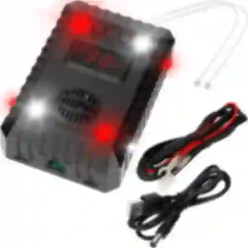 Repellente per martore e roditori per auto e ambienti (ultrasuoni + LED)