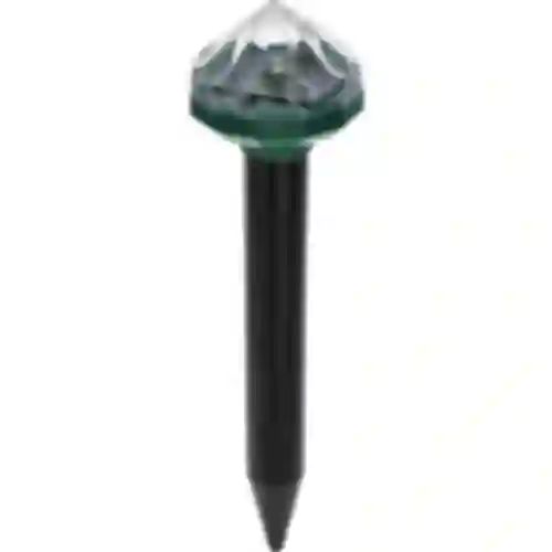 Repellente solare per talpe con lampada LED