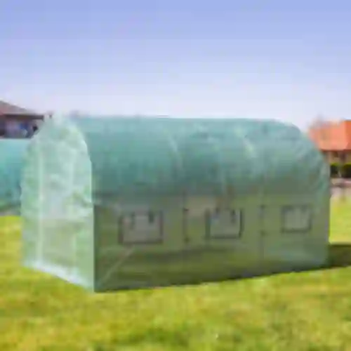 Serra da giardino (in plastica) 2x4,5x2 m