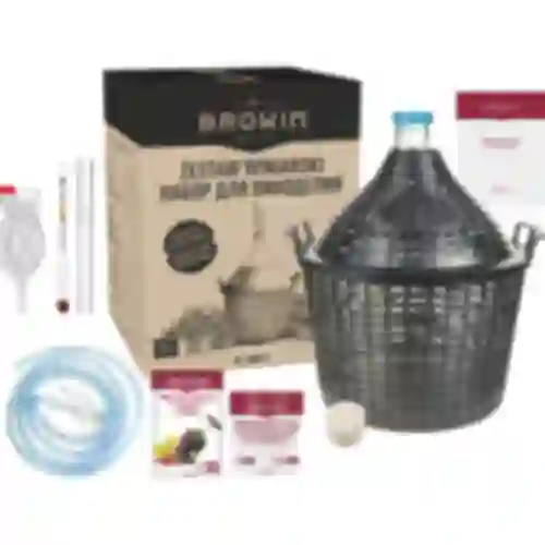 Set per vino 15 L con damigiana in vetro