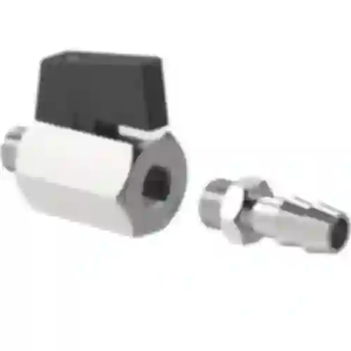 Set valvola a sfera + raccordo