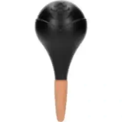 Sfera di irrigazione per piante, nero opaco con piedino in ceramica, 400ml