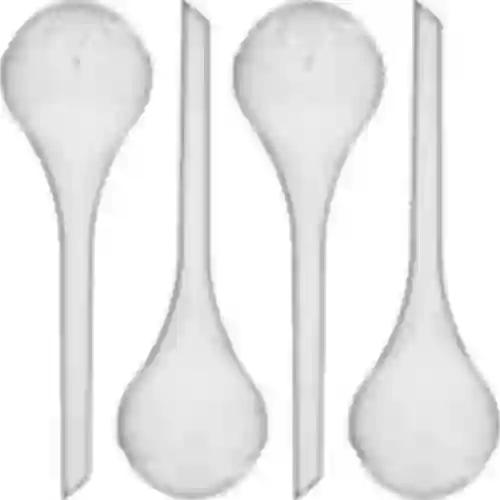 Sfere di irrigazione, trasparenti, 400 ml, 4 pezzi