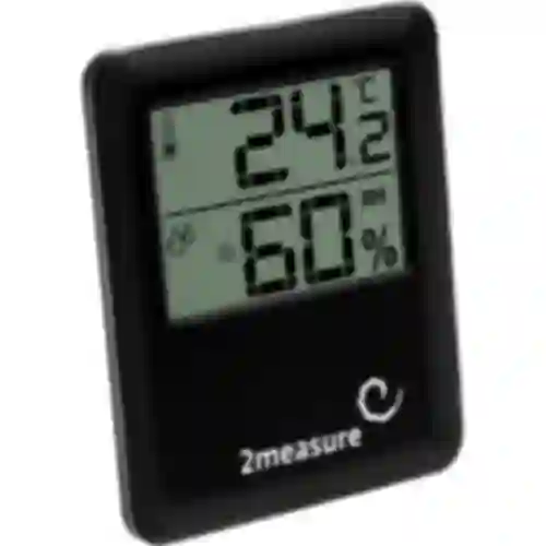 Stazione meteorologica – elettronica, senza fili, nera