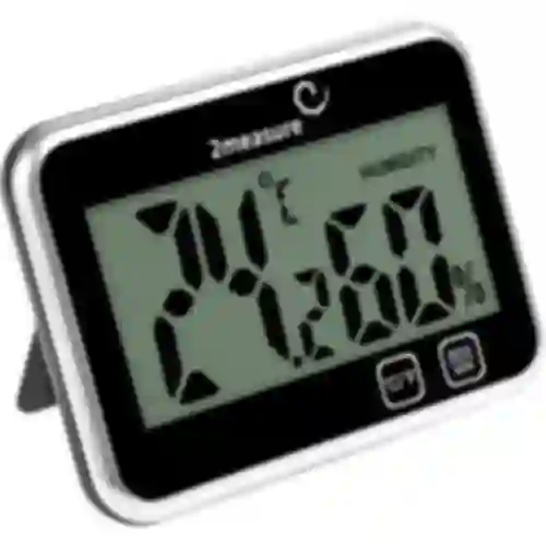 Stazione meteorologica – elettronica, senza fili, nera