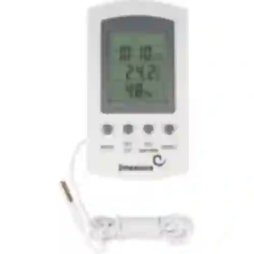 Stazione meteorologica – elettronica, sonda, bianca