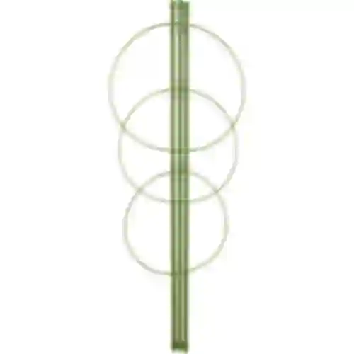 Supporto ad anello per piante 3 anelli 1,5m