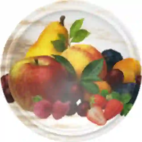 Tappo fi 66/4 frutta su sfondo bianco - 10 pezzi