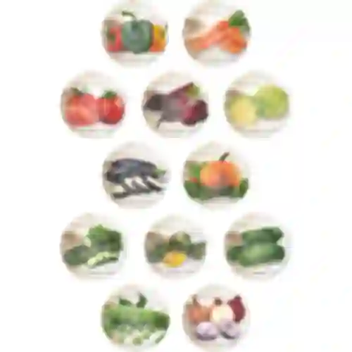 Tappo fi 66/4 immagini di verdure - sfuso