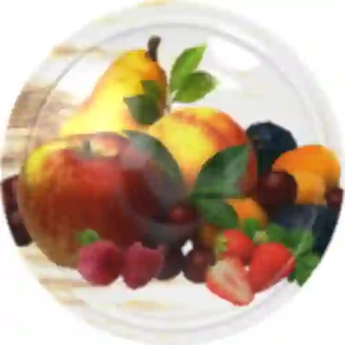Tappo fi 82/6 frutta su sfondo bianco - 10 pezzi