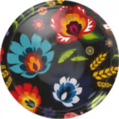Tappo fi82/6 Folk nero - sfuso