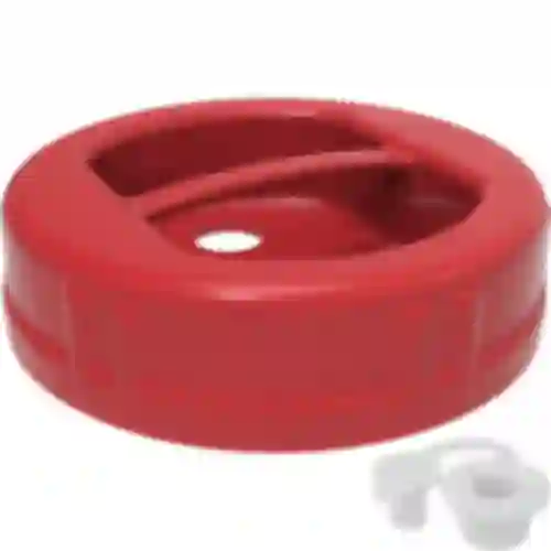 Tappo in plastica fi 100 twist-off con foro e sughero