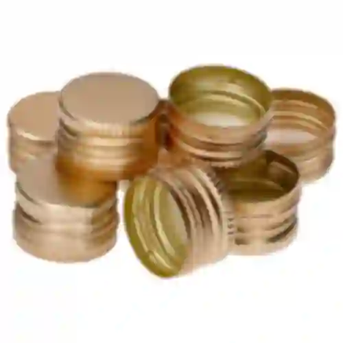 Tappo per bottiglie fi 28/18 - dorato - 8 pezzi