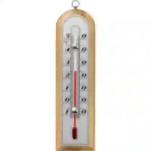 Termometro da camera con scala argento (-10°C a +50°C) 16cm mix