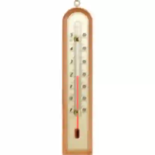 Termometro da camera con scala dorata (-10°C a +50°C) 22cm, mix