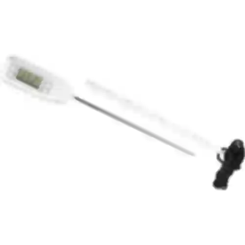 Termometro da cucina elettronico (-50°C a +300°C) con custodia, bianco