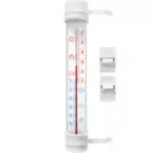 Termometro esterno bianco (-50°C a +50°C) 27cm