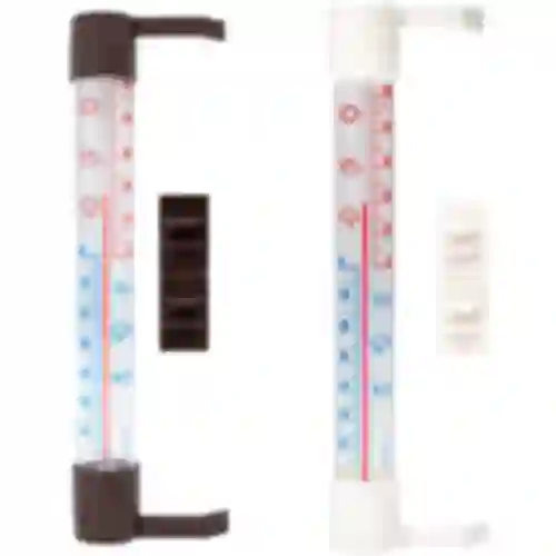 Termometro esterno con scala trasparente (-70°C a +50°C) 23cm mix