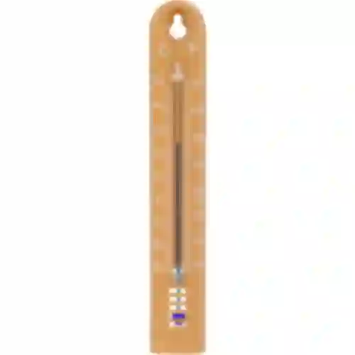 Termometro universale (-30 a +50°C), 17 cm, marrone chiaro