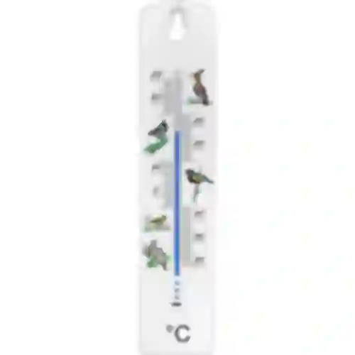 Termometro universale con grafica - uccelli (-30°C a +50°C) 20cm
