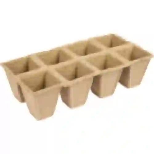Vasi di carta 6 x 6 x 6, set di 5 pezzi.