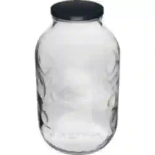 Vaso 5L con coperchio colorato fi 100
