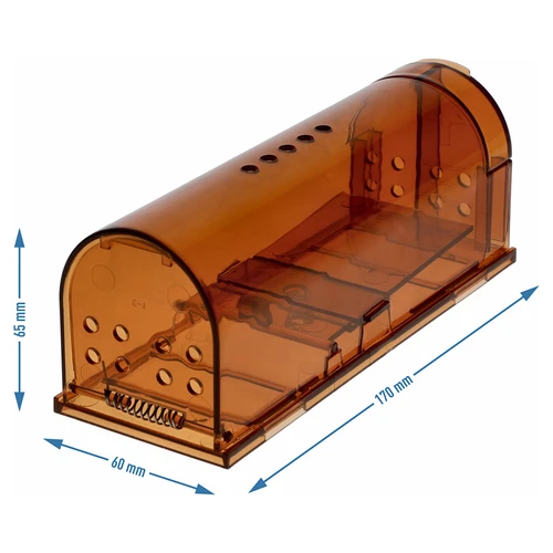 Trappola per topi – trappola viva, trasparente, 2 pezzi - 8
