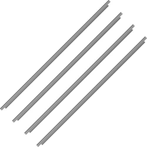 Travi in acciaio per affumicatore elettrico dragON 330275, 4 pezzi  - 1 