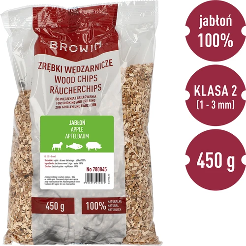 Trucioli per affumicare/grigliare - Melo, 450 g, classe 2 - 2
