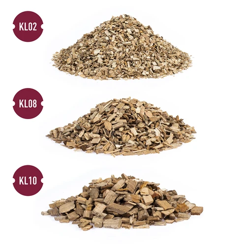 Trucioli per affumicare in ontano e faggio, 15 kg, granulometria media KL8 - 2