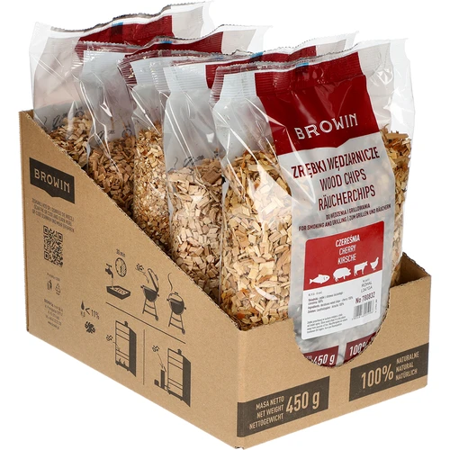 Trucioli per affumicatura/grigliata, ciliegio, 450 g, cl. 8 - 3