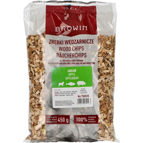 Trucioli per affumicatura/grigliata, melo, 450 g, cl. 8  - 1 