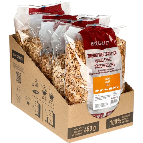Trucioli per affumicatura/grigliata, ontano, 450 g, cl. 8 - 3