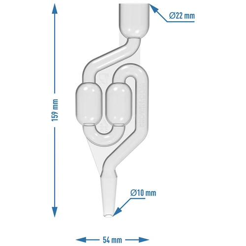 Tubo di fermentazione in plastica MINI-v2 - 5