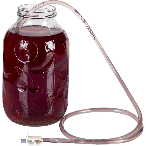 Tubo di travaso per vino con morsetto - 5