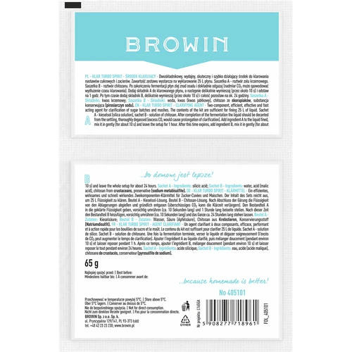 Turbo Klar Spirit 25 L - 65 g - 2