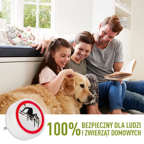 Ultradźwiękowy odstraszacz pająków - do użytku domowego - 11