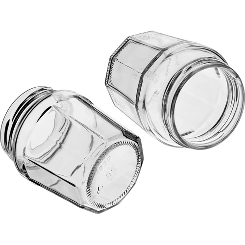 Vasetto Confitura 230 ml con capsula twist-off nera Ø63/4 - 6 pz - 7