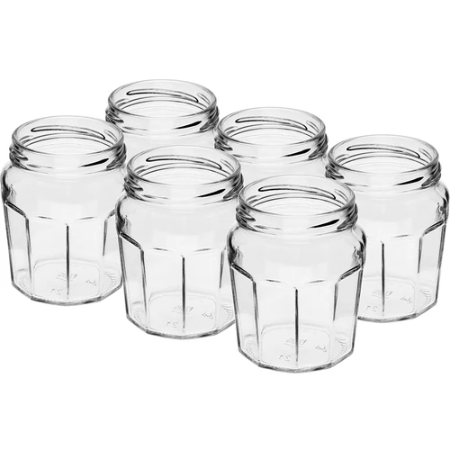 Vasetto Confitura 230 ml con capsula twist-off nera Ø63/4 - 6 pz - 4