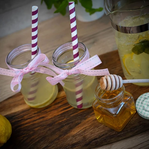 Vasetto quadrato 120 ml con tappo Twist-Off Ø 53 mm - 6 pezzi - 7