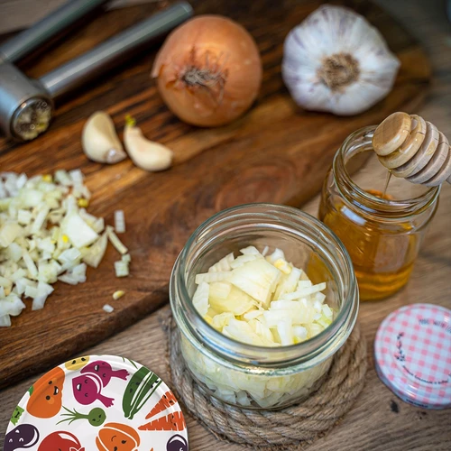 Vasetto TO 235 ml con tappo colorato Ø82 – 6 pezzi - 15