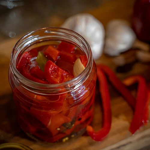 Vasetto TO 500 ml con capsula dorata fi82/6 - 6 pezzi - 7