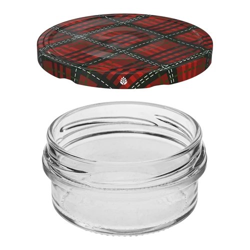 Vasetto Twist-Off 65 ml con capsula colorata Ø 66 - 6 pz - 2